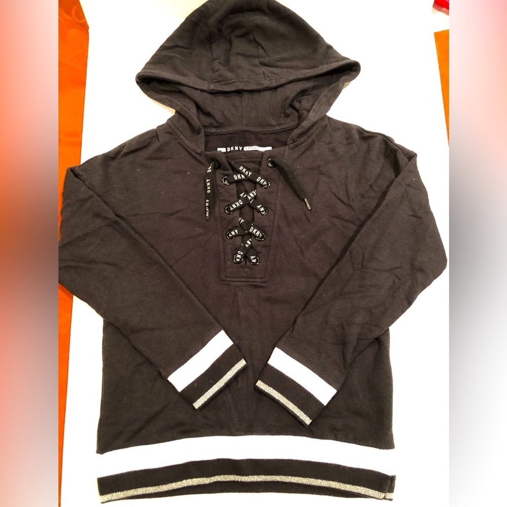 Girls DKNY hooded sweatshirt
